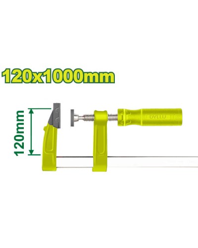 F Зажим с пластиковой ручкой 120x1000 мм DTCP2125