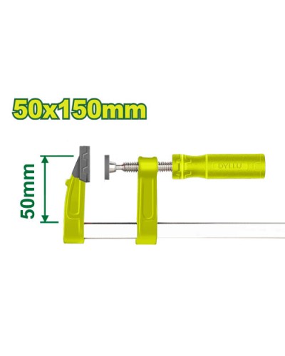 F Зажим с пластиковой ручкой 50x150 мм DTCP2151