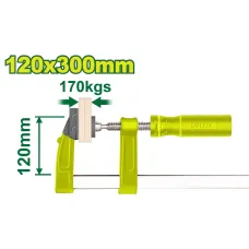 F-աձև ամրակ DYLLU DTCP2121 120x300մմ