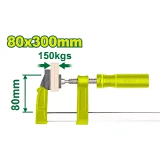 F-աձև ամրակ DYLLU DTCP2181 80x300մմ