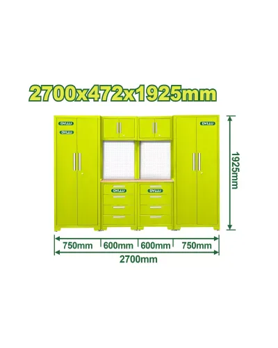 Մոդուլային պահարան DYLLU DTCS3A06 2700x472x1925մմ