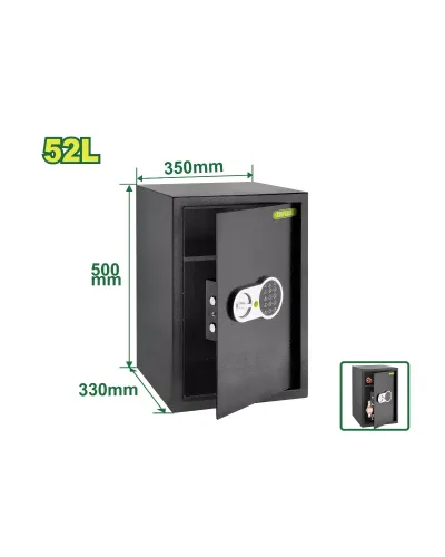 Էլեկտրոնային սեյֆ DYLLU DTEB1550 52լ