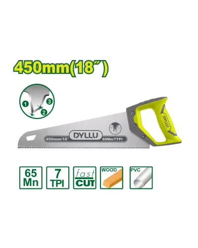 Ձեռքի սղոց DYLLU DTHW8G18 450մմ