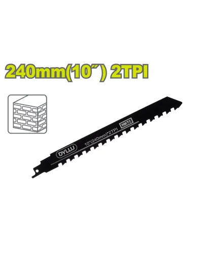 Դանակ սուսերավոր սղոցի 240 մմ DYLLU DTJT1543HM