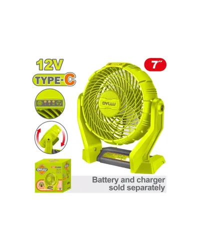 Օդափոխիչ մարտկոցային 12Վ DYLLU DTLF1507