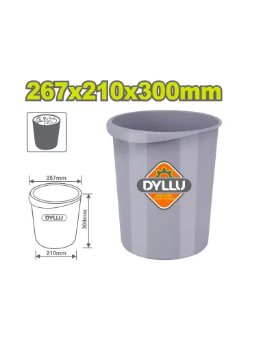 Պլաստիկ դույլ աղբի 267x210x300 մմ DYLLU DTLJ1330