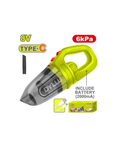 Փոշեկուլ մարտկոցային 8Վ 6 կՊա DYLLU DTLV0801
