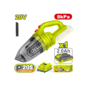 Փոշեկուլ մարտկոցային 20Վ 8 կՊա DYLLU DTLV20201