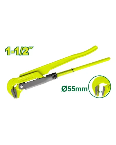 90° խողովակի բանալի շվեդական DYLLU DTPW2115 1-1-2''