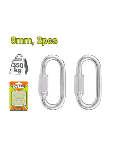 Միացման օղակներ (2 հատ) 8 մմ DYLLU DTQL1K02