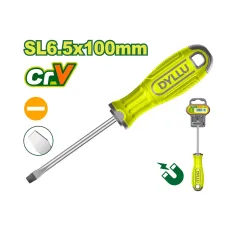 Տափակ պտուտակահան DYLLU DTSD1264 6․5x100մմ