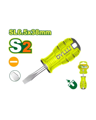 Տափակ պտուտակահան DYLLU DTSDA261 SL6․5x38մմ