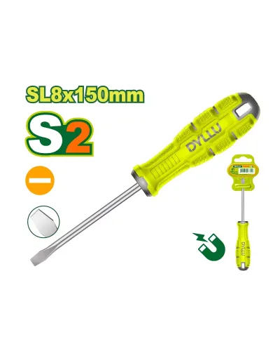 Տափակ պտուտակահան DYLLU DTSDA286 SL8x150մմ