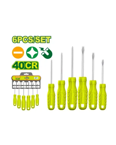 Պտուտակահանների (6 հատ) հավաքածու DYLLU DTSS2206 75-100մմ