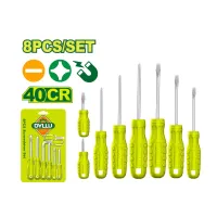 Պտուտակահանների (8 հատ) հավաքածու DYLLU DTSS2408 38-100մմ