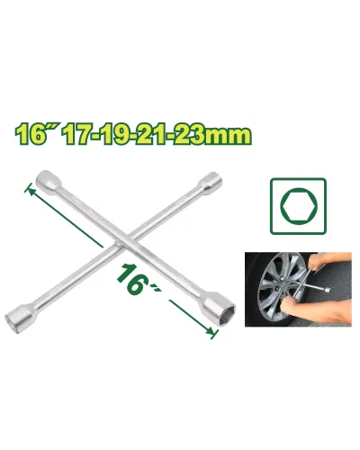 16'' խաչաձև բանալի DYLLU DTTH8316 17-23մմ