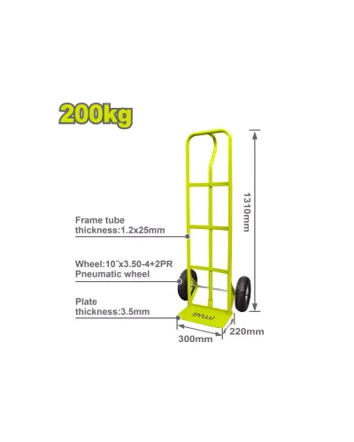 Ձեռքի սայլակ 200 կգ DYLLU DTWB2141